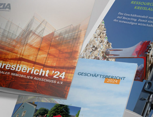 Design von Geschäftsberichten