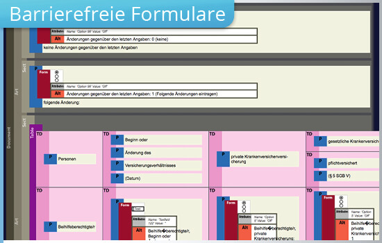 Erstellung von Barrierefreie PDF-Formularen