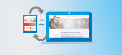 Responsiver Webauftritt