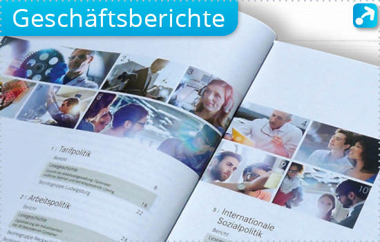 Storytelling Geschäftsberichte / Jahresberichte