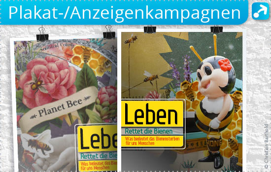 Storytelling Plakat- und Anzeigenkampagnen