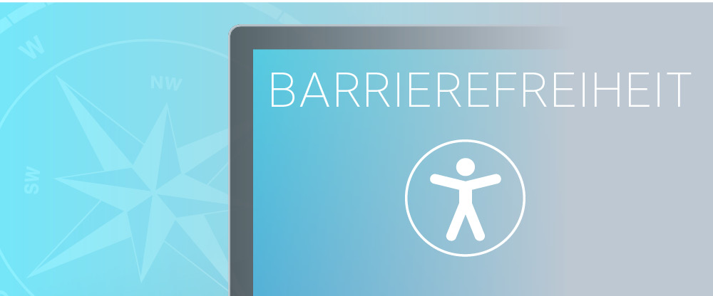 Symbol für die Erstellung barrierefreier Corporate Designs