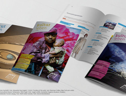 Re-Design Kunstmagazin „kultur leben“
