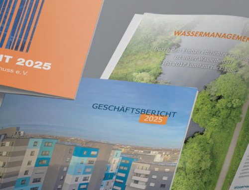 Design von Geschäftsberichten